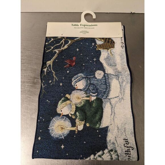 Table Expressions Decorative Christmas Table Runner NWT - Picture 3 of 8